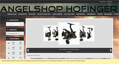 Desktop Screenshot of angelshop-hofinger.com